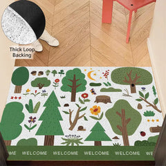 DIY Cut-to-Fit Door Mat – Non-Slip Rubber, 90% Dust Removal | VIVIMAT