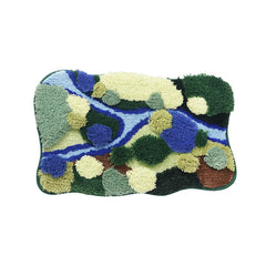Vivimat Faux Lamb Wool Bath Mat – Soft, Non-Slip & Quick Dry