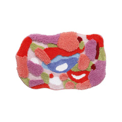 Vivimat Faux Lamb Wool Bath Mat – Soft, Non-Slip & Quick Dry