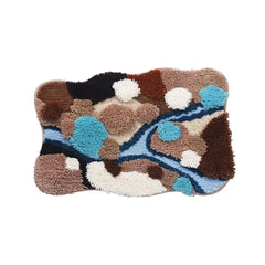 Vivimat Faux Lamb Wool Bath Mat – Soft, Non-Slip & Quick Dry