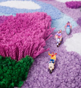 Vivimat Faux Lamb Wool Bath Mat – Soft, Non-Slip & Quick Dry