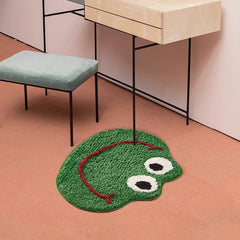 Animal Shaped Bath Mat – Smiling Frog, Cute Non-Slip Kids Bath Mat | VIVIMAT