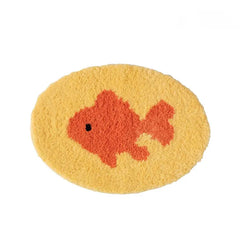 Animal Shaped Bath Mat – Smiling Frog, Cute Non-Slip Kids Bath Mat | VIVIMAT