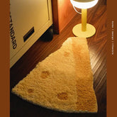 Small Fluffy Bedroom Mat – Anti Slip Soft Bedside Rug, TPE Backing | VIVIMAT
