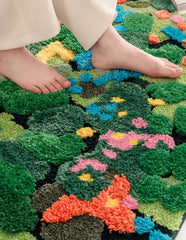 Cloud Silk Fiber Bedroom Mat – Thick Soft Non-Slip, Machine Washable | VIVIMAT