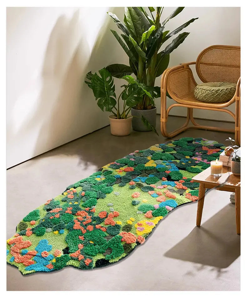 Cloud Silk Fiber Bedroom Mat – Thick Soft Non-Slip, Machine Washable | VIVIMAT