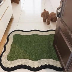 VIVIMAT Soft Cotton Door Mat – Non-Slip Rubber Backing, Absorbent & Fast Drying