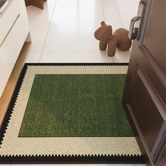 VIVIMAT Soft Cotton Door Mat – Non-Slip Rubber Backing, Absorbent & Fast Drying