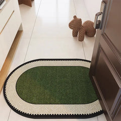 VIVIMAT Soft Cotton Door Mat – Non-Slip Rubber Backing, Absorbent & Fast Drying